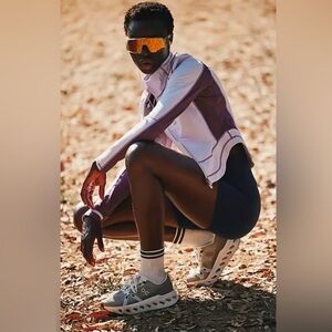 NWT Free People Movement Dasher Run Jacket Lavender Shadow Purple S *READ*